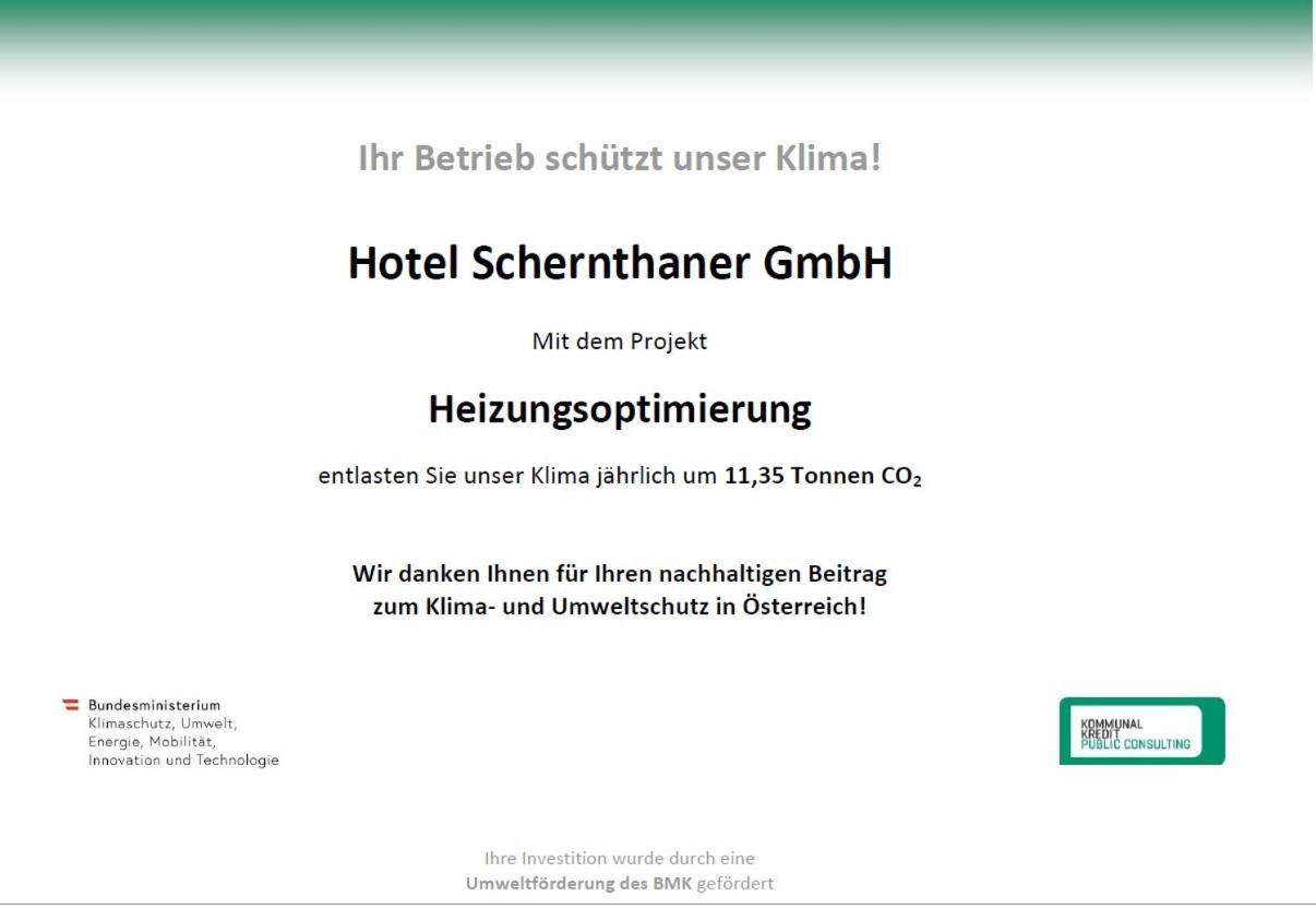 Hotel-Garni Schernthaner Санкт Гильген Экстерьер фото